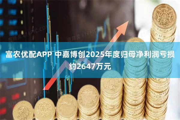 富农优配APP 中嘉博创2025年度归母净利润亏损约2647万元
